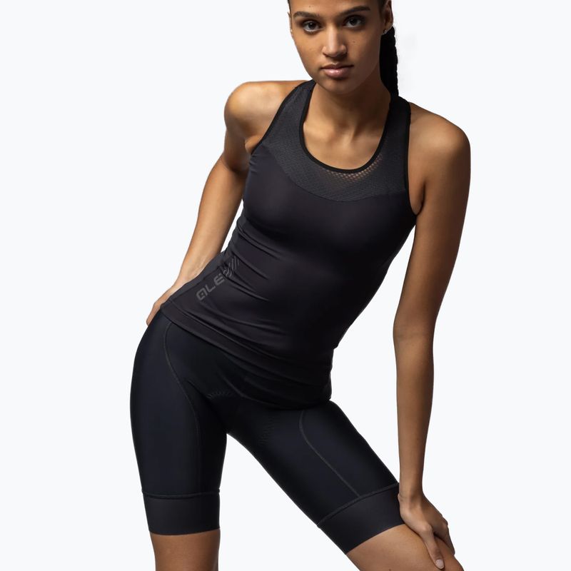 Maglia ciclismo donna Alé Color Block TT nero 3