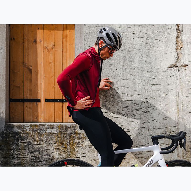 Gilet da bicicletta rosso rubino Alé K-Solution 8