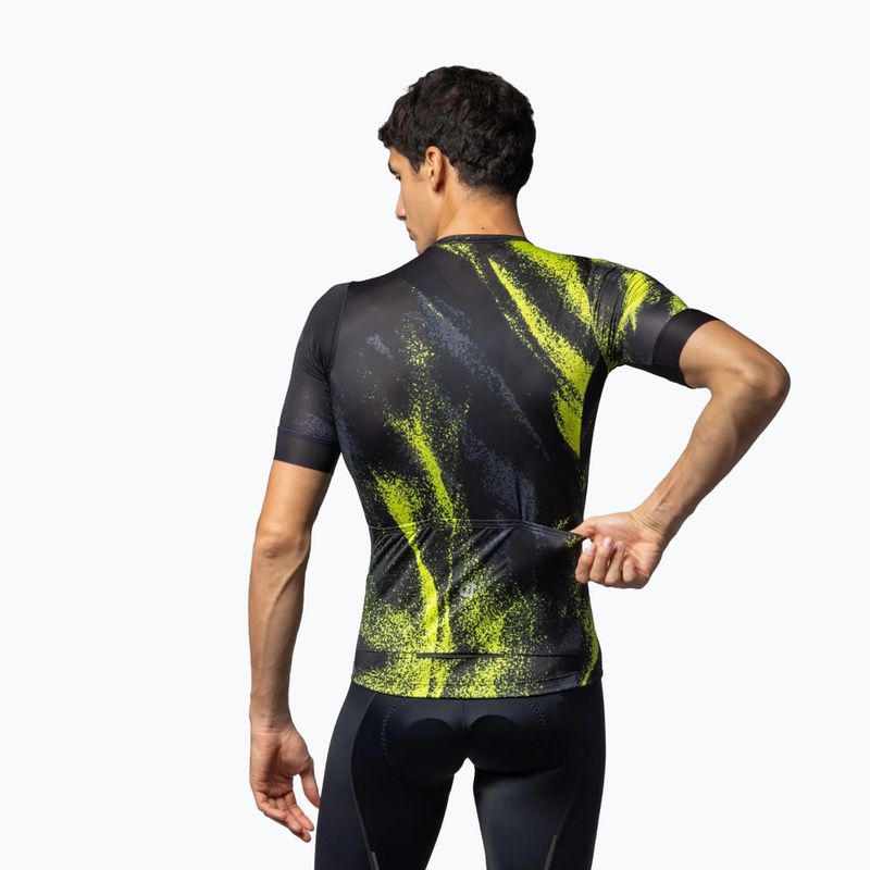 Maglia da ciclismo Alé Trace verde acido da uomo 2