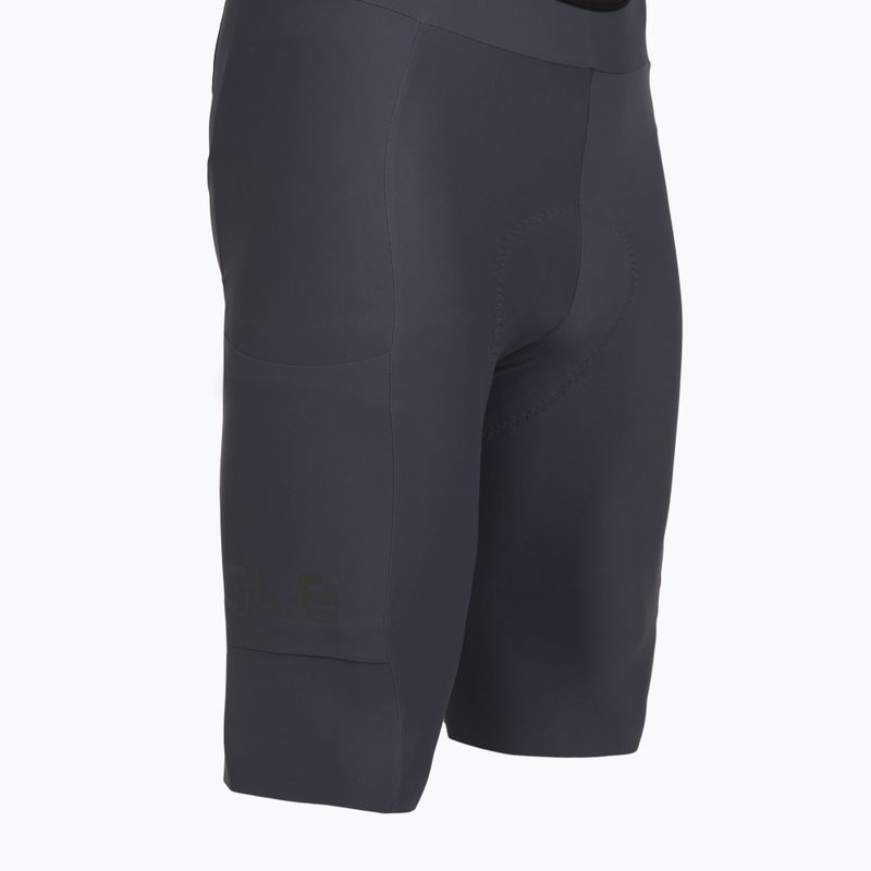 Pantaloncini da ciclismo da uomo Alé Gravel Pro Bibshorts titanium 9