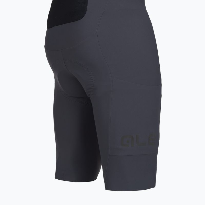 Pantaloncini da ciclismo da uomo Alé Gravel Pro Bibshorts titanium 11
