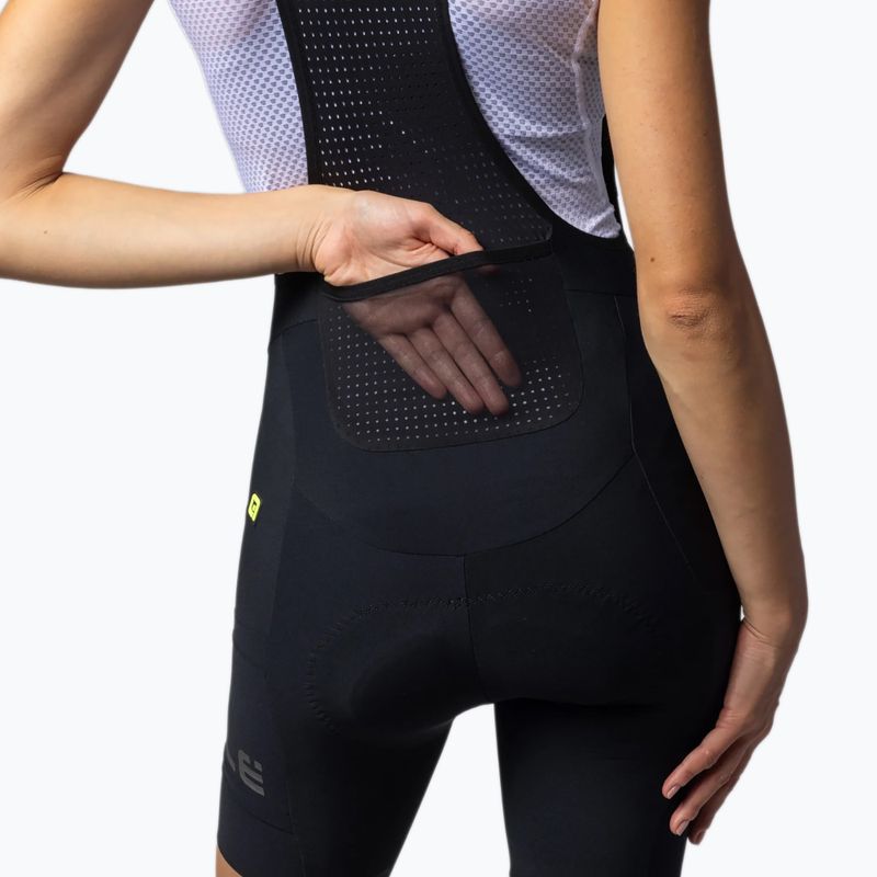 Pantaloncini da ciclismo da donna Alé Gravel Pro Bibshorts black 6