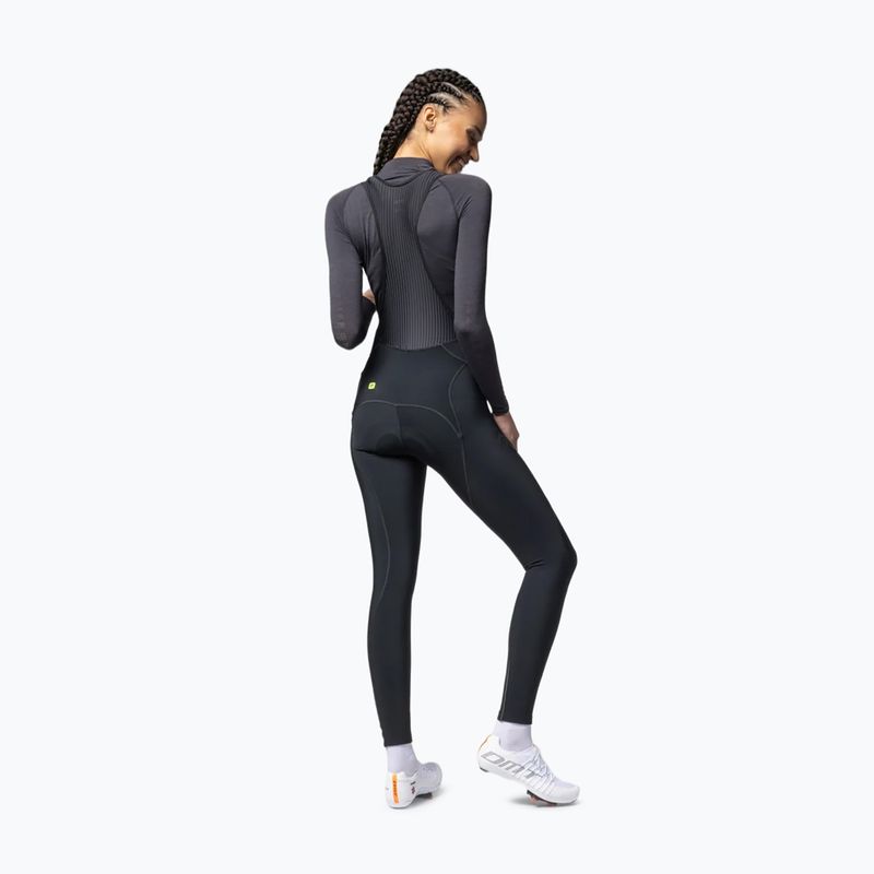 Pantaloni da ciclismo da donna Alé Winter Bibtights nero/black 2
