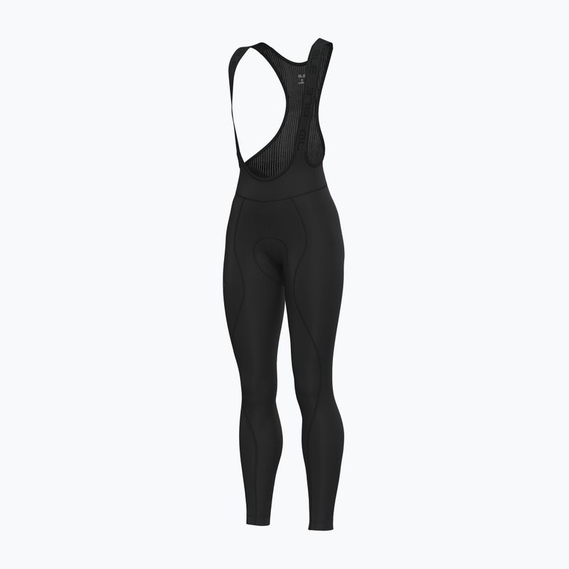 Pantaloni da ciclismo da donna Alé Winter Bibtights nero/black 7