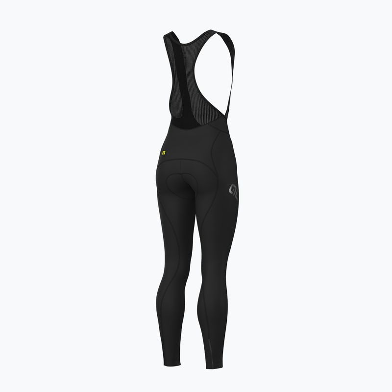 Pantaloni da ciclismo da donna Alé Winter Bibtights nero/black 8
