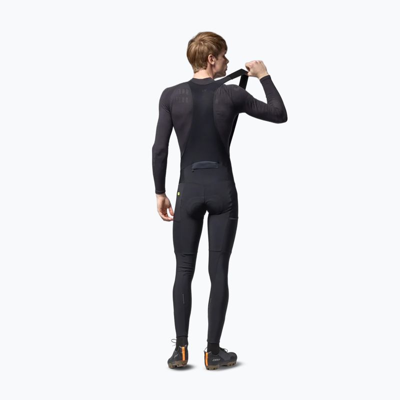 Pantaloni da ciclismo da uomo Alé Stones Cargo 2.0 Bibtights nero/black 2
