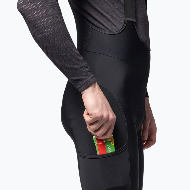 Pantaloni da ciclismo da uomo Alé Stones Cargo 2.0 Bibtights nero/black 6