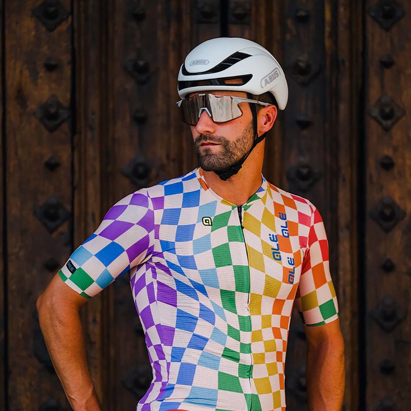 Maglietta da ciclismo da uomo Alé Multiverse 2.0 multicolor 5