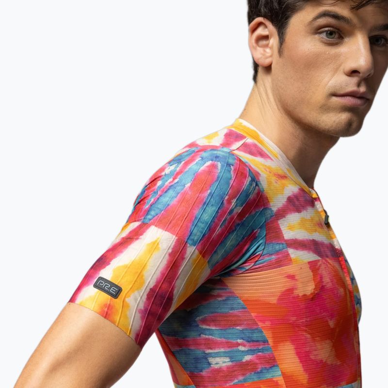 Maglietta da ciclismo da uomo Alé Clorofilla orange combo 4