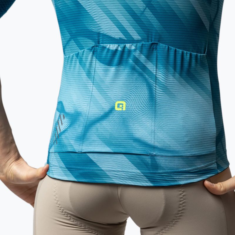 Maglietta da ciclismo da uomo Alé Crash ottanio blue 4