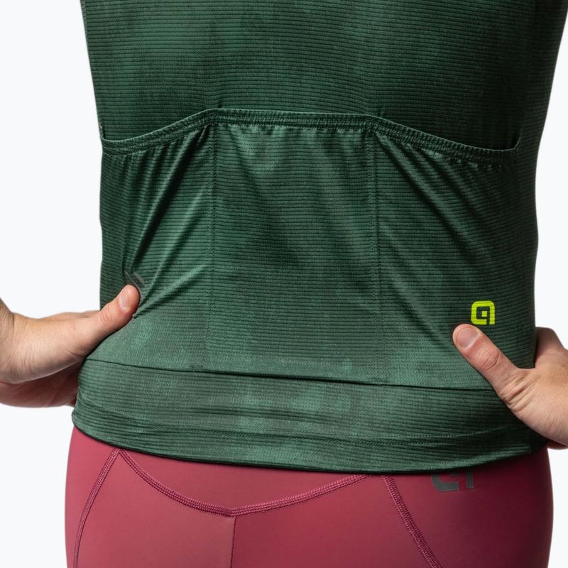 Maglietta da ciclismo da uomo Alé Deep dark green 6