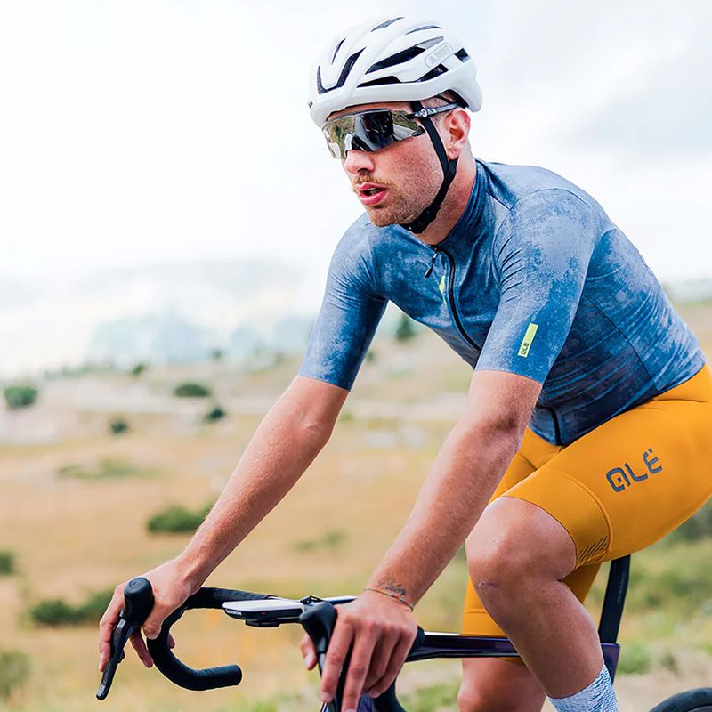 Maglietta da ciclismo da uomo Alé Deep powder blue 6