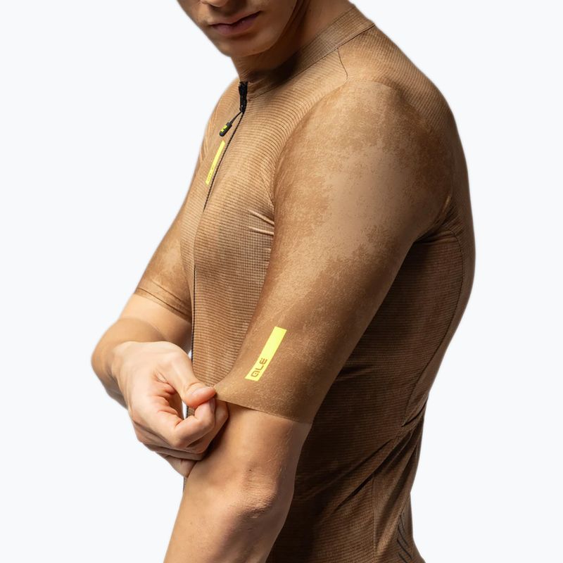 Maglietta da ciclismo da uomo Alé Deep suede color 4