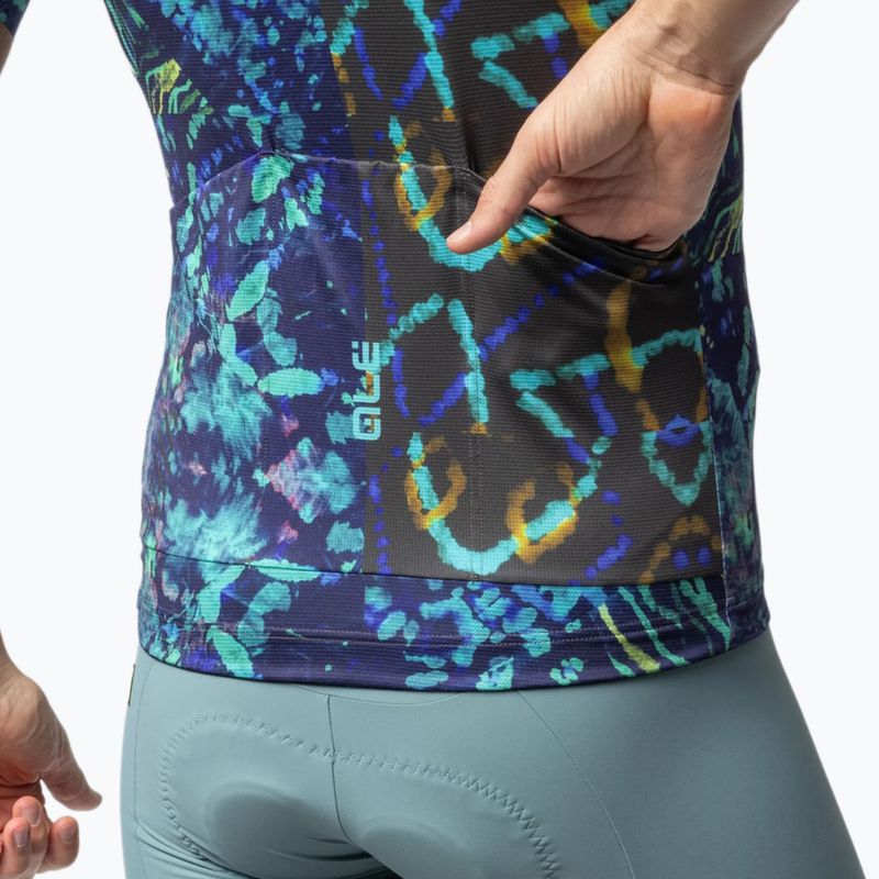 Maglietta da ciclismo da uomo Alé Caraibi black 5