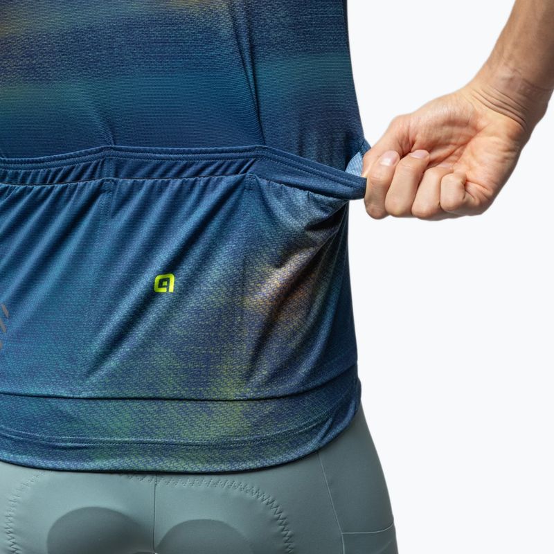 Maglietta da ciclismo da uomo Alé Traccia abyss 6