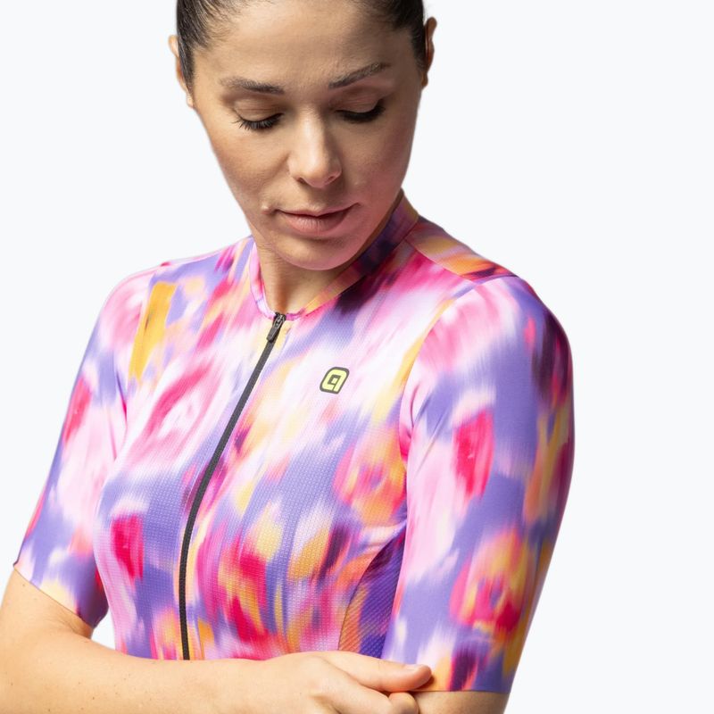 Maglia da ciclismo da donna Alé Jardin 2.0 pink combo 4