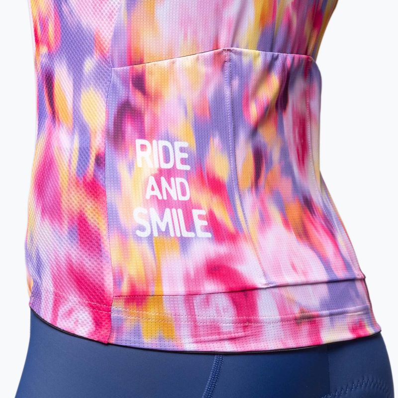 Maglia da ciclismo da donna Alé Jardin 2.0 pink combo 5