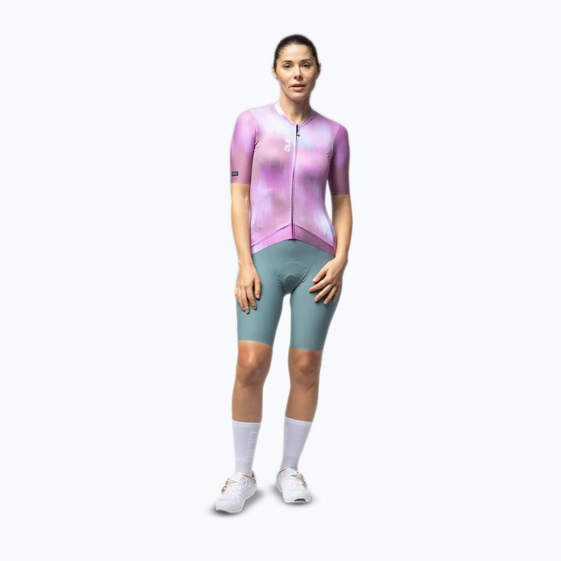 Maglia da ciclismo da donna Alé Argon pink combo 2