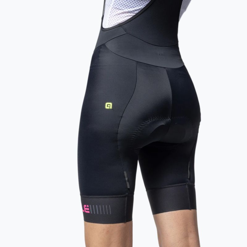 Pantaloncini da ciclismo da donna Alé Traguardo 2.0 Bibshorts fluo pink 5