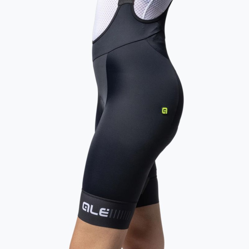 Pantaloncini da ciclismo da donna Alé Traguardo 2.0 Bibshorts white 4
