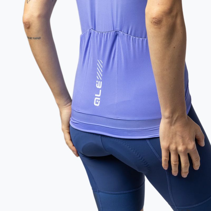 Maglia da ciclismo da donna Alé Color Block jacaranda 5