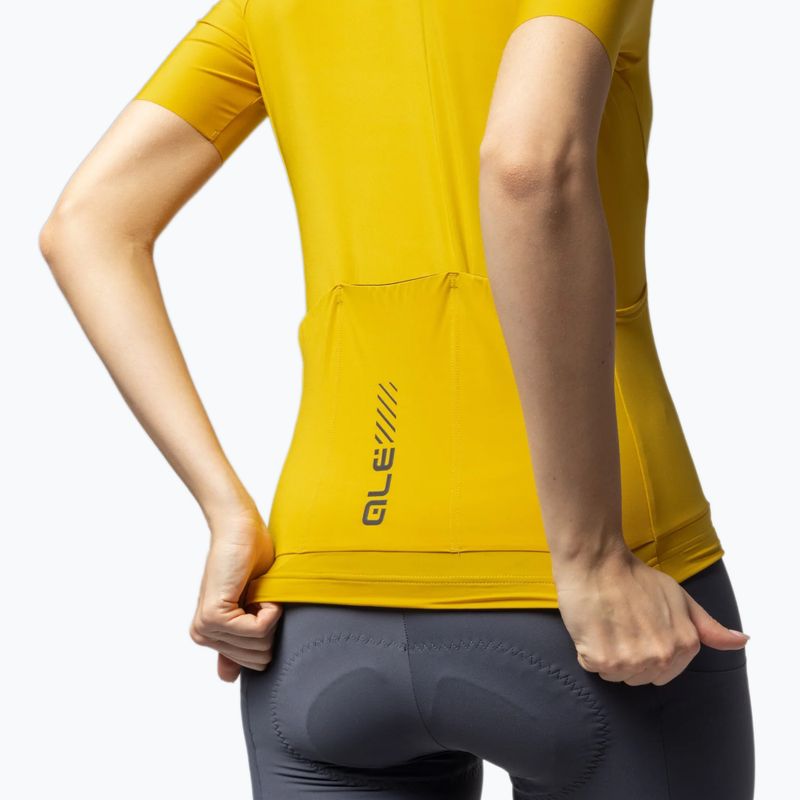 Maglia da ciclismo da donna Alé Color Block Off Road ginger 5