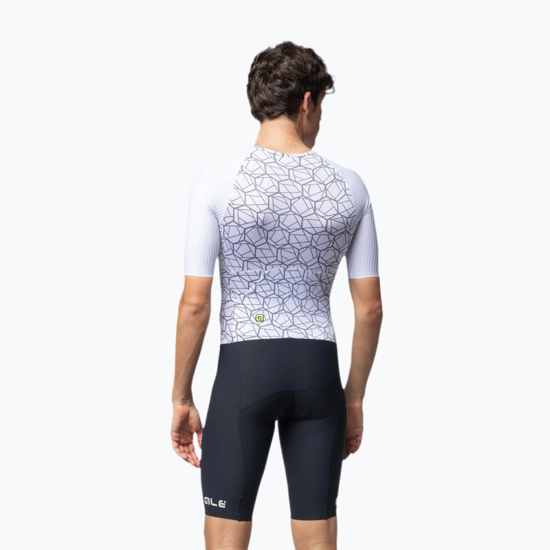 Body da triathlon da uomo Alé Focus white 2