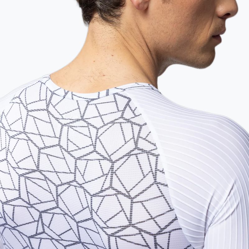 Body da triathlon da uomo Alé Focus white 4