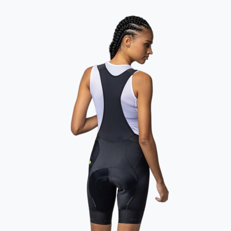 Pantaloncini da ciclismo da donna Alé Strada 2.0 Bibshorts black 2