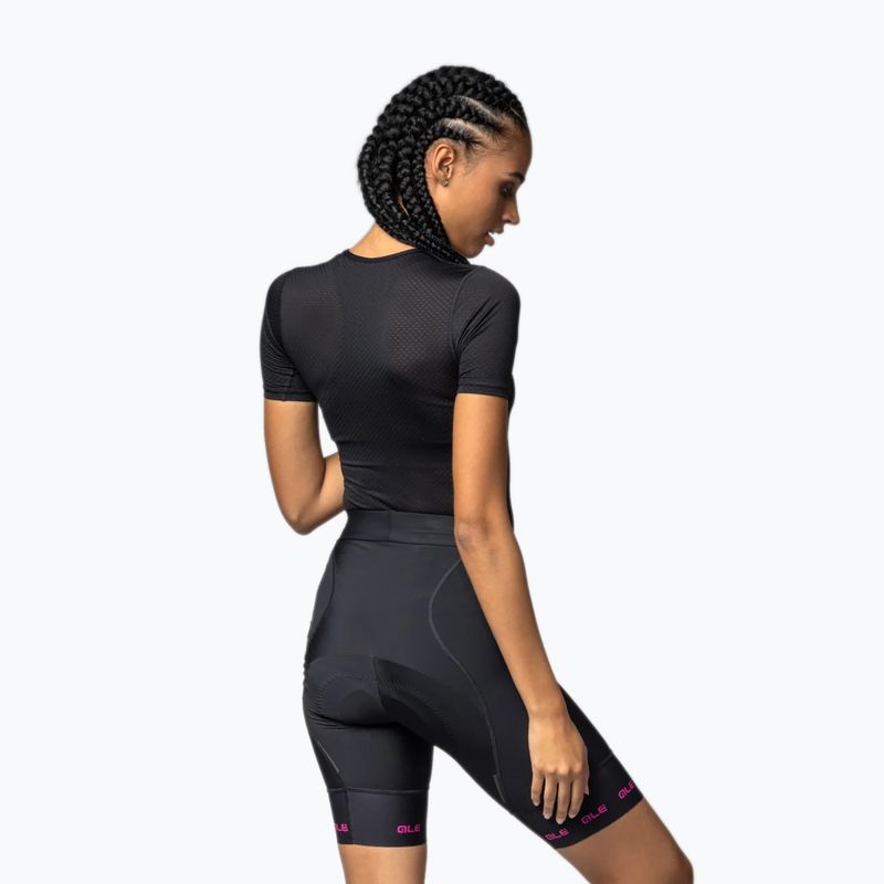 Pantaloncini da ciclismo da donna Alé Strada 2.0 fuchsia 3