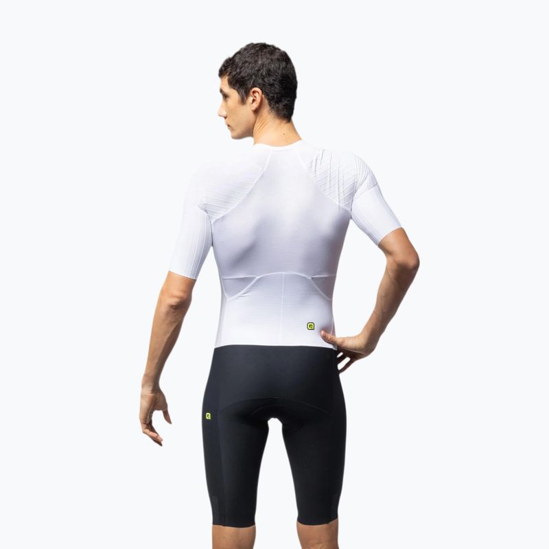Body da triathlon da uomo Alé Eagle Tri white 2