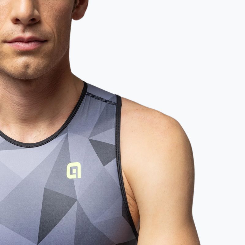 Body da triathlon da uomo Alé Triple grey 3