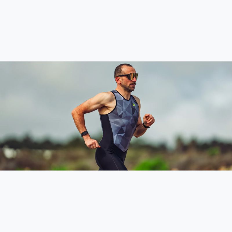 Body da triathlon da uomo Alé Triple grey 6