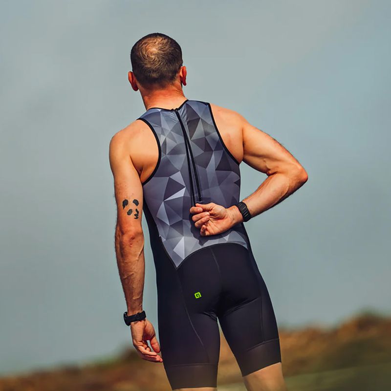 Body da triathlon da uomo Alé Triple grey 8