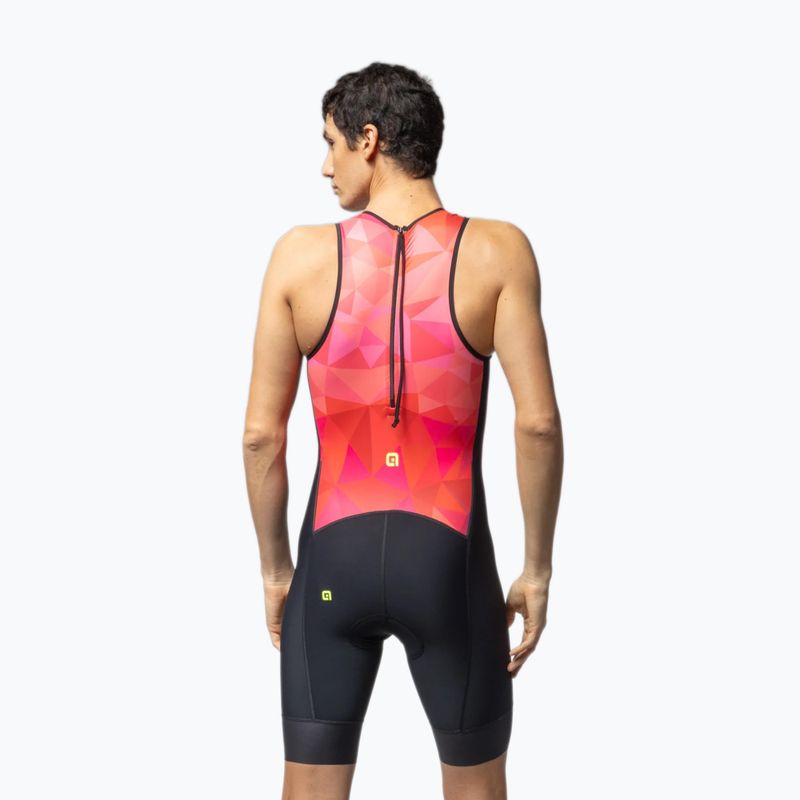 Body da triathlon da uomo Alé Triple pink combo 2