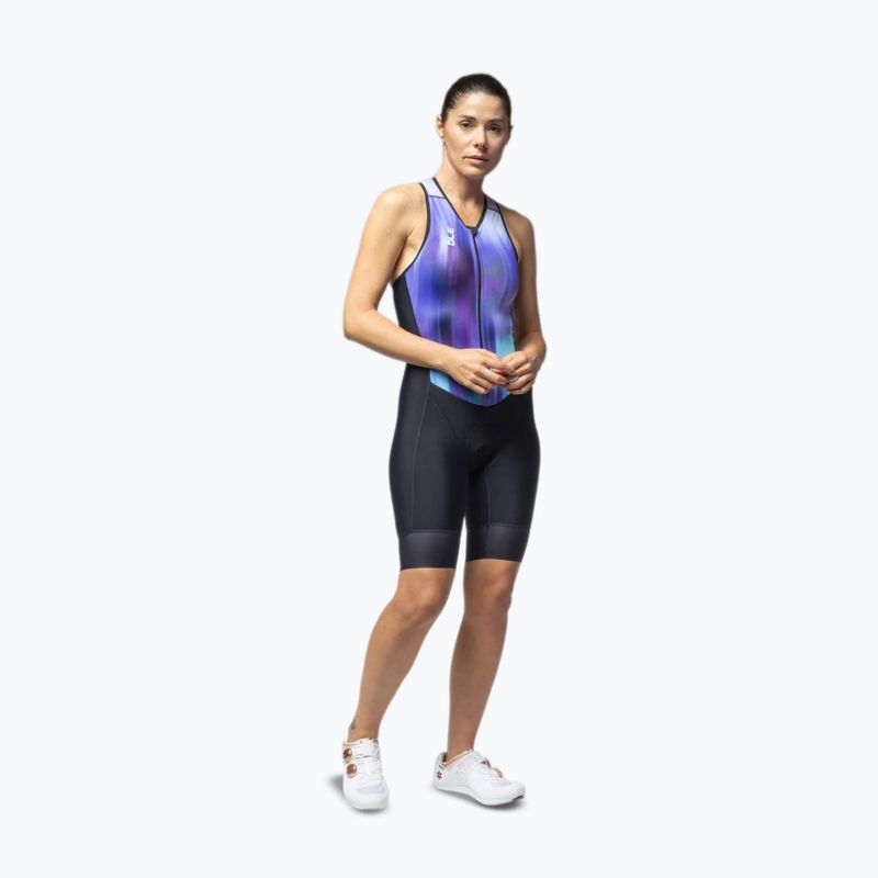 Body da triathlon da donna Alé Crazy blue combo 2