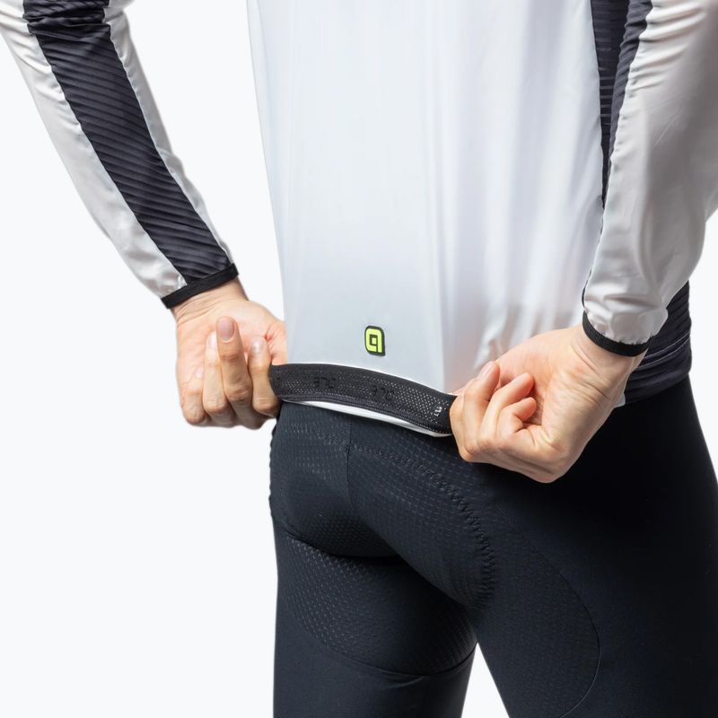 Giacca da ciclismo da uomo Alé Light Pack 2.0 white 5