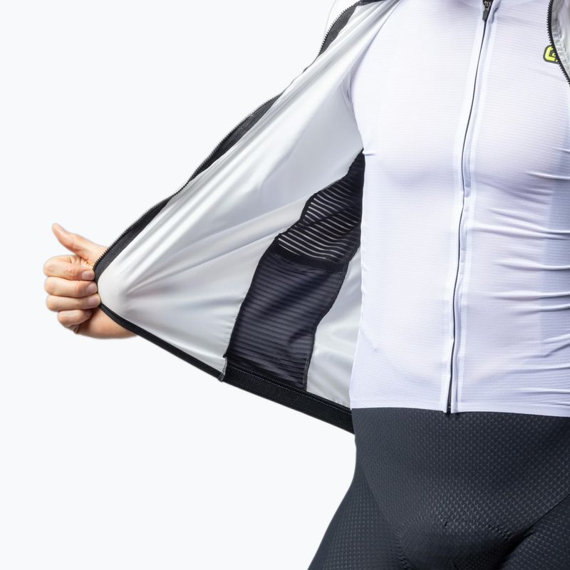 Giacca da ciclismo da uomo Alé Light Pack 2.0 white 6