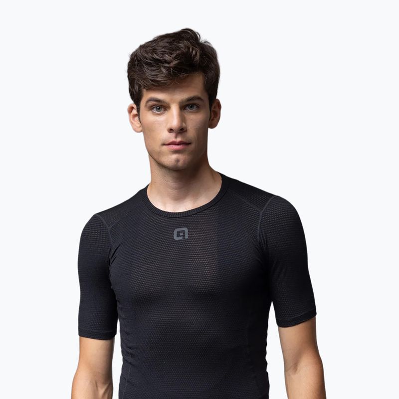 Canottiera ciclismo uomo Alé Merino SS nero/black 3