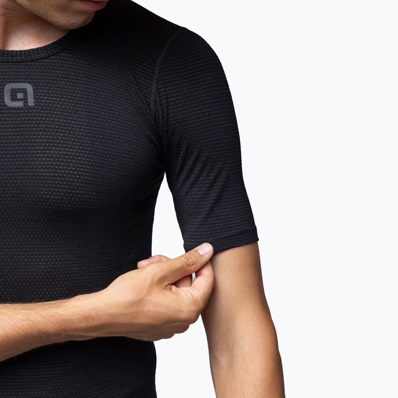 Canottiera ciclismo uomo Alé Merino SS nero/black 4