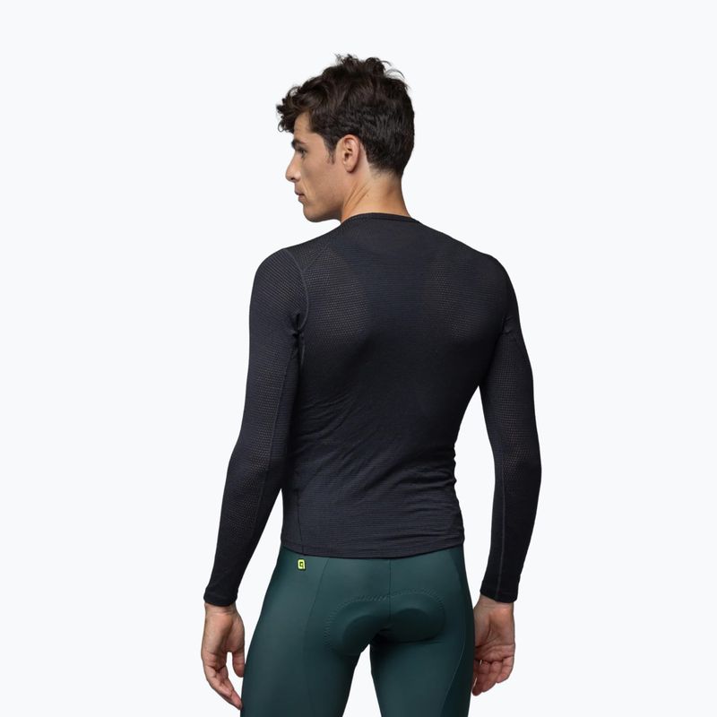 Canottiera ciclismo uomo Alé Merino LS nero/black 2