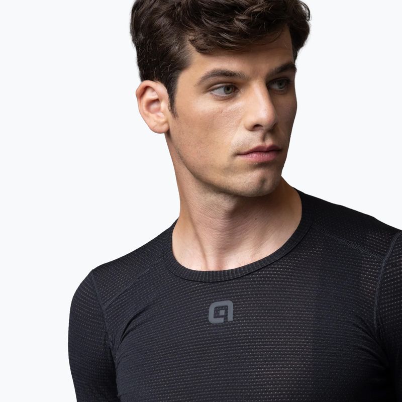 Canottiera ciclismo uomo Alé Merino LS nero/black 3
