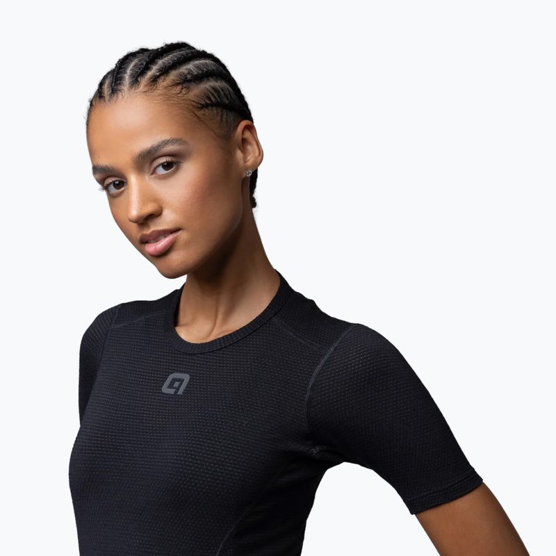Maglia antitraspirante da ciclismo donna Alé Merino SS nero/black 3