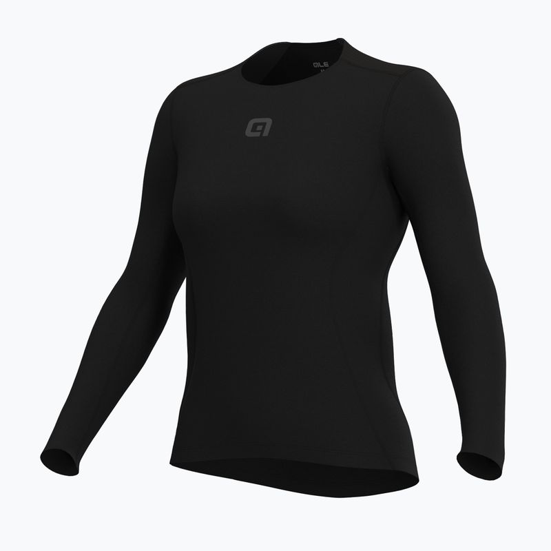 Maglia antitraspirante da ciclismo donna Alé Merino LS nero/black 8