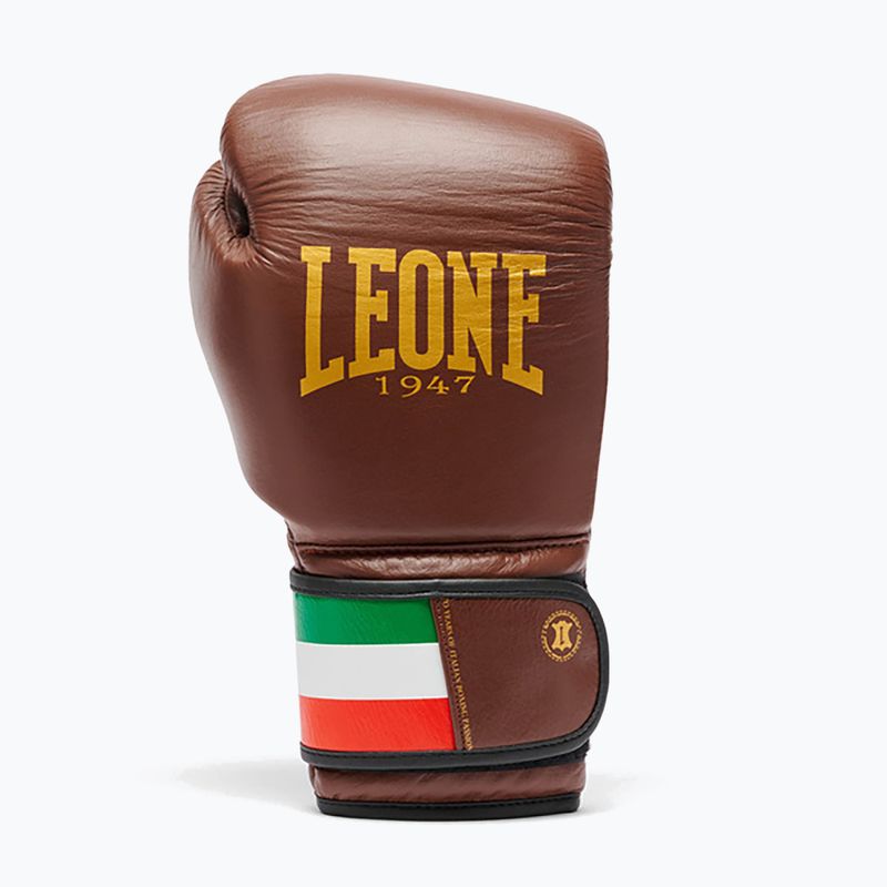 Guantoni da boxe LEONE 1947 Italy '47 black/white/brown 2