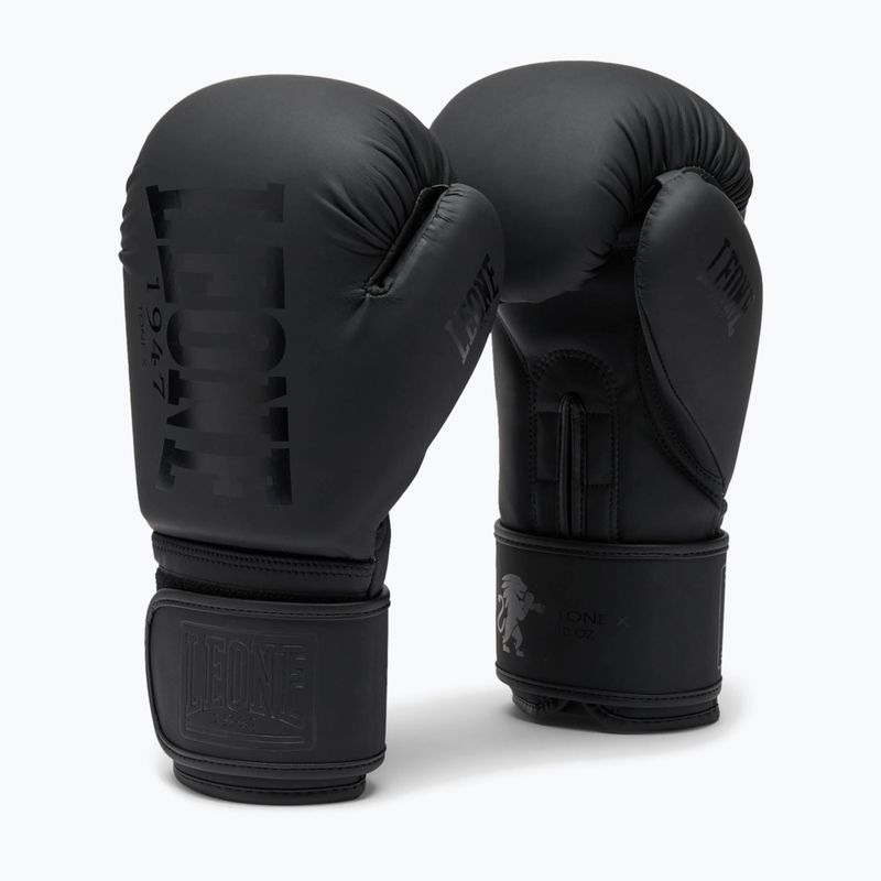 Guantoni da boxe LEONE 1947 Tone X black 2