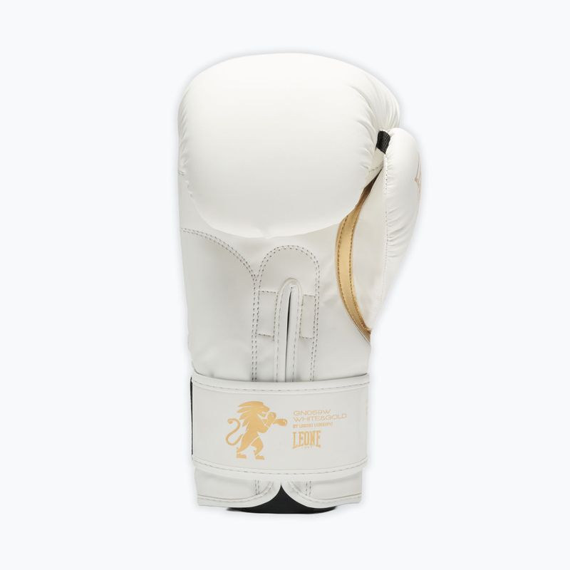 Guantoni da boxe LEONE 1947 Idol white/gold 4