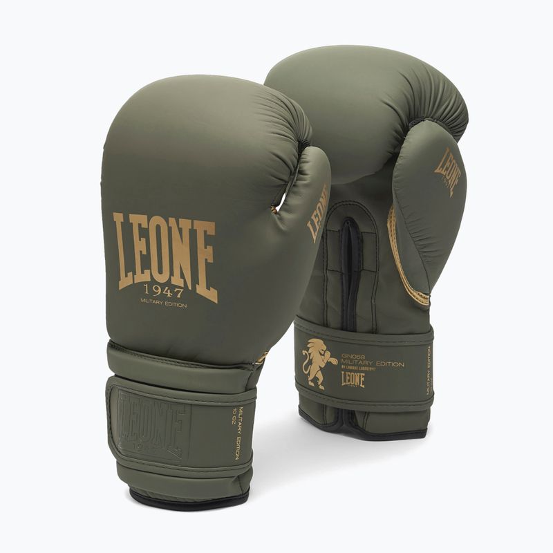 Guantoni da boxe LEONE 1947 Idol green 2
