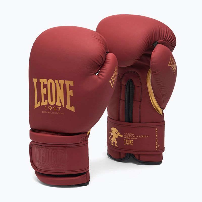 Guantoni da boxe LEONE 1947 Idol burgundy 2