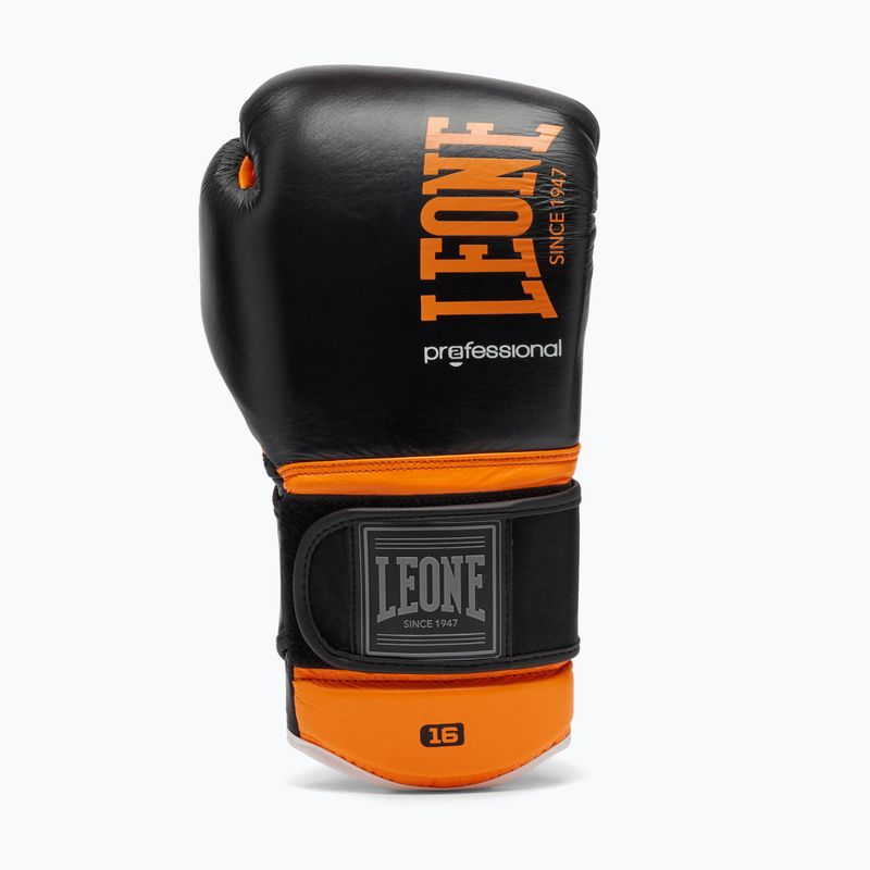 Guantoni da boxe LEONE 1947 Professional 2 orange 3